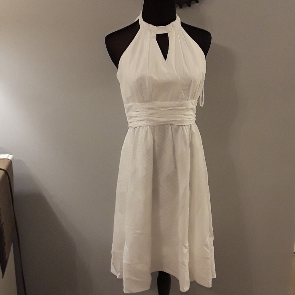 WHBM White Dress